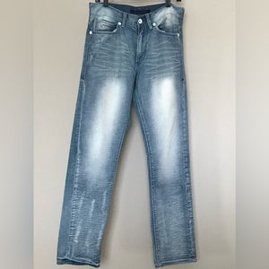 Sean Jean Denim Distressed Jeans Mens 30 x 32